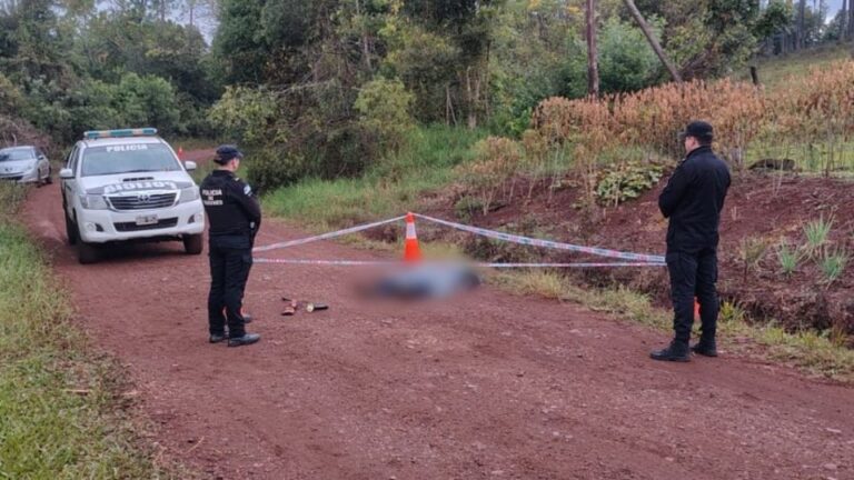 Investigan la muerte de un hombre hallado con un disparo en una zona rural de Colonia Alberdi