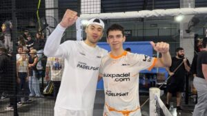 Leo Augsburger y Renzo Beccaluva campeones del Elevea Padel Tour en Posadas
