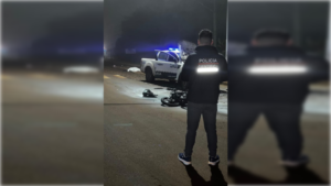 Motociclista de 30 años murió en un choque con una camioneta de Gendarmería en Dos de Mayo