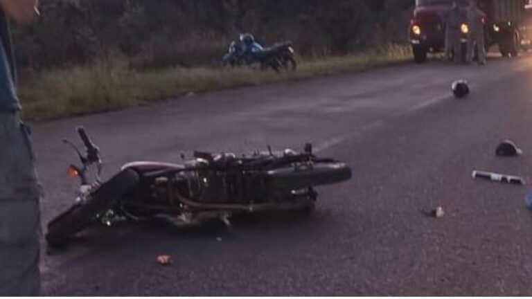 Murió el motociclista que había despistado sobre la Ruta Provincial 17 en Eldorado