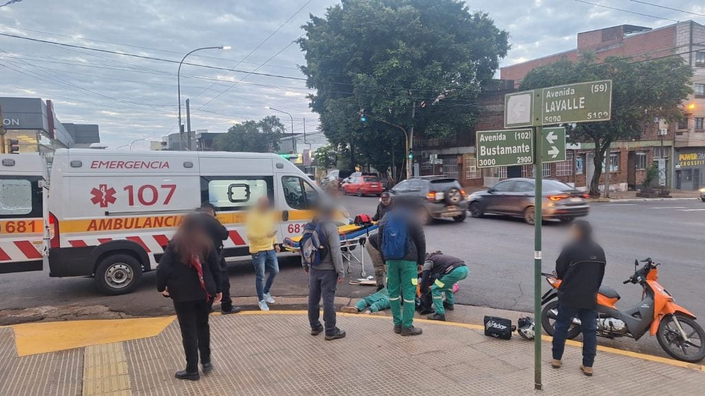 Murió el peatón que había sido atropellado por una motocicleta en Posadas