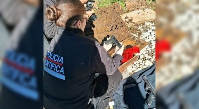 Secuestraron armas y municiones en una vivienda tras el allanamiento por una disputa familiar