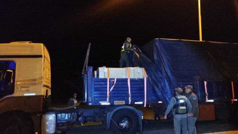 Secuestraron cocaína oculta en un camión cargado con madera en el acceso a Misiones
