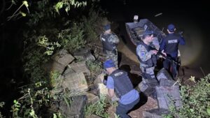 Secuestraron más de una tonelada de marihuana tras un operativo sobre el río Paraná