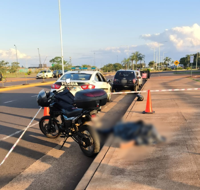Un hombre murió en plena costanera de Posadas