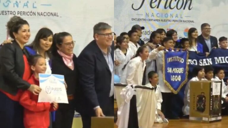 los primeros ganadores del Pericón Nacional en Eldorado