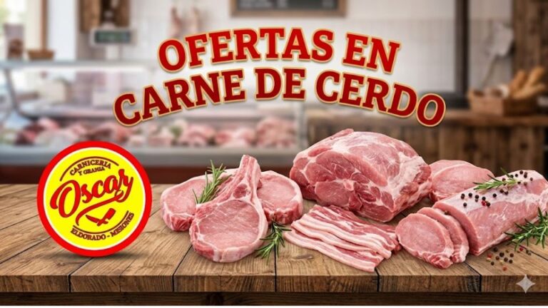ofertas y promociones en carne de cerdo en Carnicería y Granja Oscar