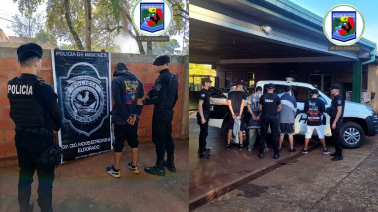 Amplio operativo policial en el norte de Misiones