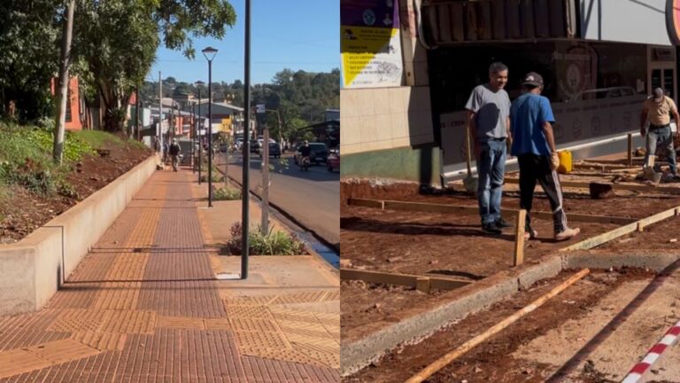 Eldorado avanza con obras viales y tareas preventivas ante futuras lluvias