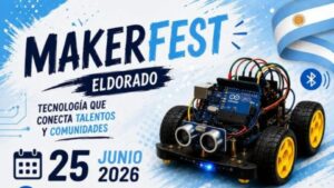 La Escuela de Robótica de Eldorado prepara la Maker Fest y presenta la Copa Robótica Provincial