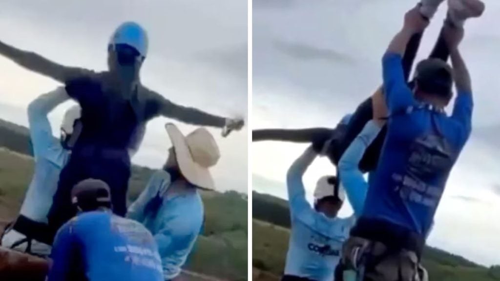 Tragedia en Brasil: una joven de 21 años murió al saltar en bungee sin la cuerda de seguridad