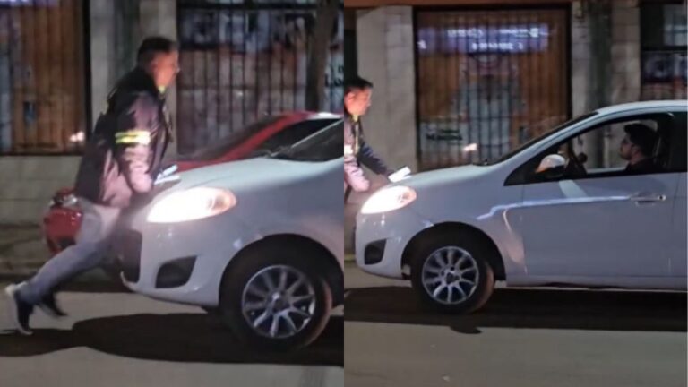 Automovilista desobedeció un control e intentó embestir al director de Tránsito durante los festejos en Eldorado
