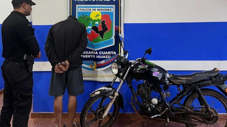Demoraron a un joven por realizar maniobras peligrosas en moto y publicarlo en redes sociales
