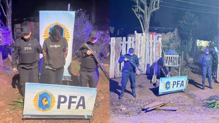 Detuvieron a un hombre en Eldorado tras un allanamiento por una causa de narcotráfico