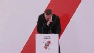 Franco Armani se despidió entre lágrimas de River