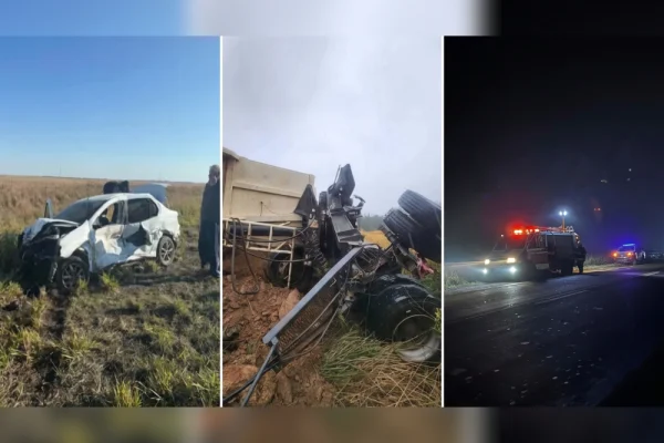 Cuatro muertos en tres accidentes sobre la Ruta 14