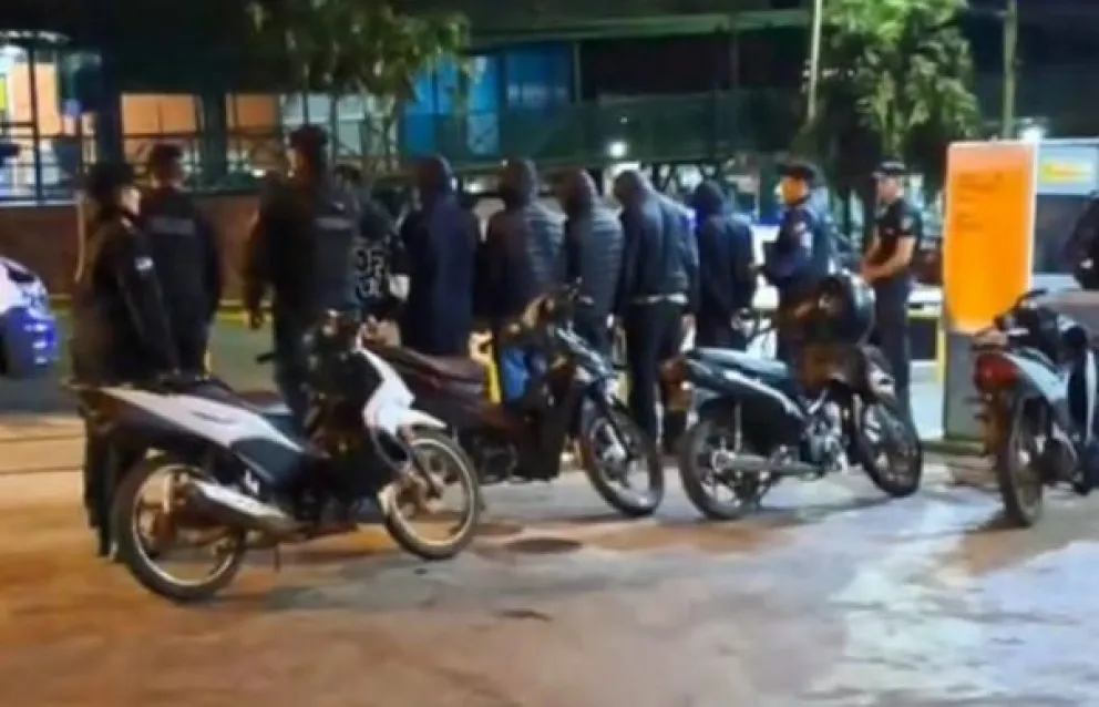 Desarticularon una caravana de motociclistas y demoraron a seis adolescentes