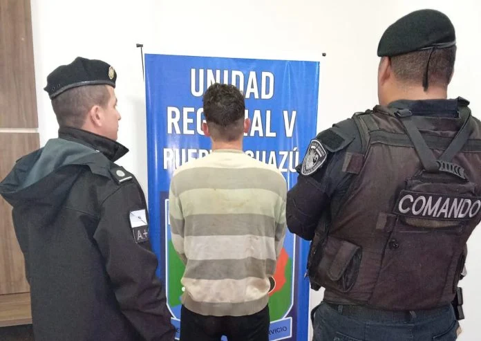 Detuvieron a un hombre acusado de amenazar con un cuchillo a una mujer y su hija