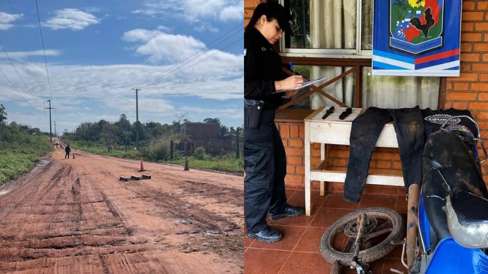 Investigan la muerte de un hombre tras un despiste de motocicleta