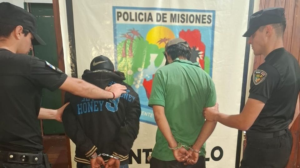 Dos detenidos por cortar y robar cables del tendido telefónico en Montecarlo