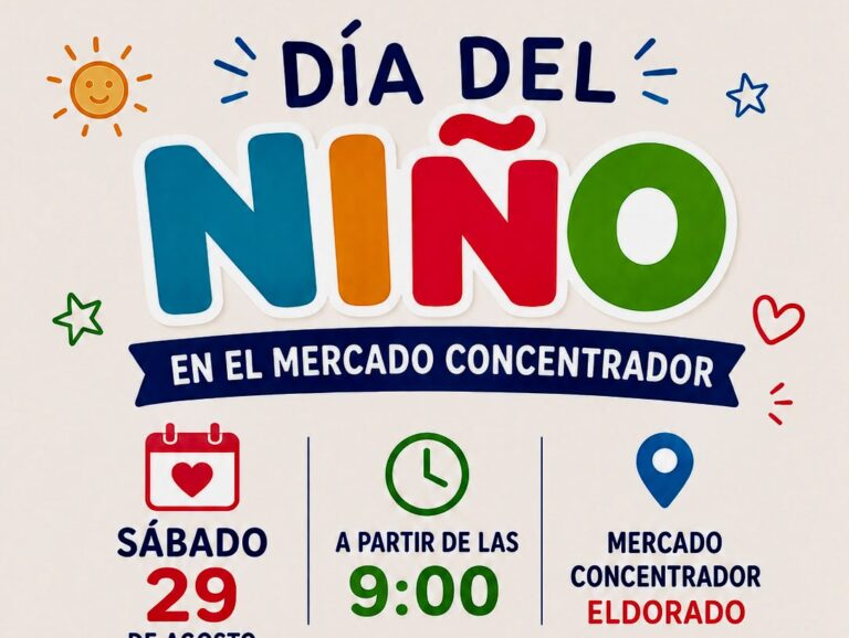 El Mercado Concentrador de Eldorado festejará el Día del Niño