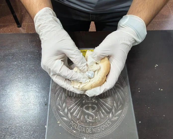 Intentaron ingresar cocaína a la cárcel dentro de una galleta