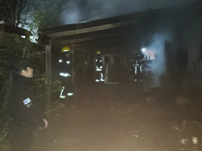 Murió una mujer durante un incendio en Misiones
