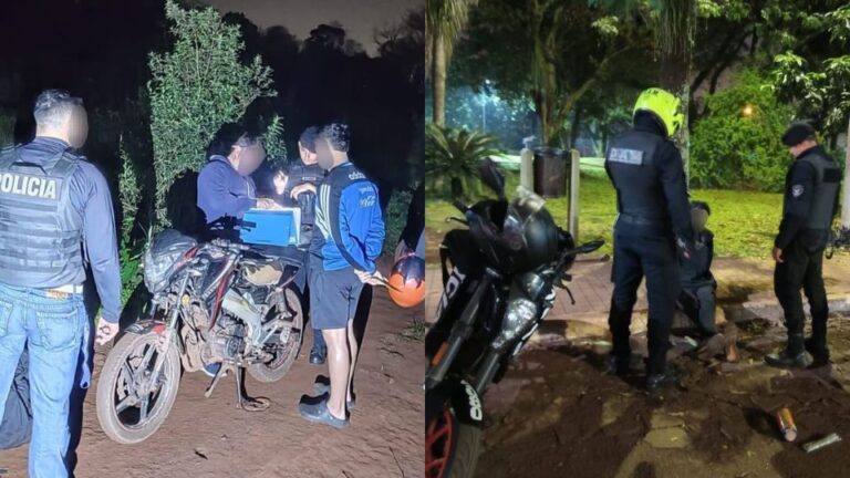 Operativo policial en Eldorado