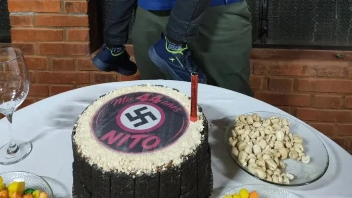 Realizaron denuncias por la difusión de fotos de un cumpleaños con simbología nazi en Oberá