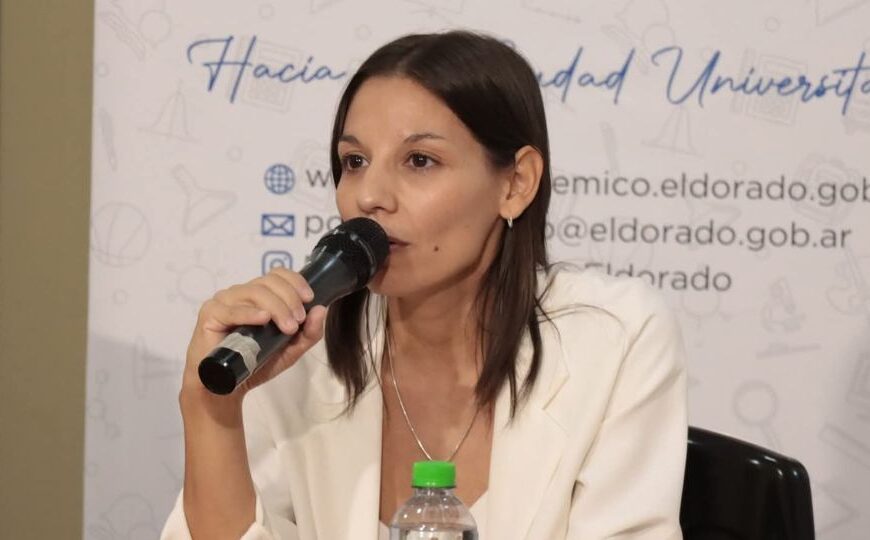 Cintia Talavera: “Eldorado hoy tiene más de 60 carreras presenciales y 22 instituciones de nivel superior”