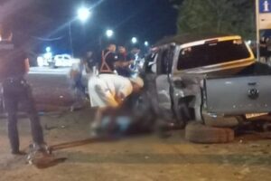 Despiden a una de las víctimas del choque que se cobró dos vidas en San Vicente