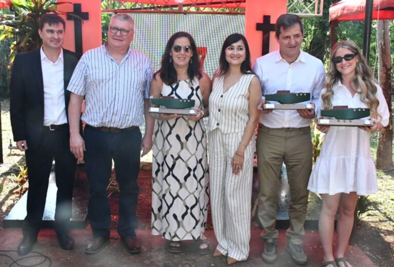 Eldorado homenajeó a su fundador y a las familias pioneras en el marco de su 107° aniversario
