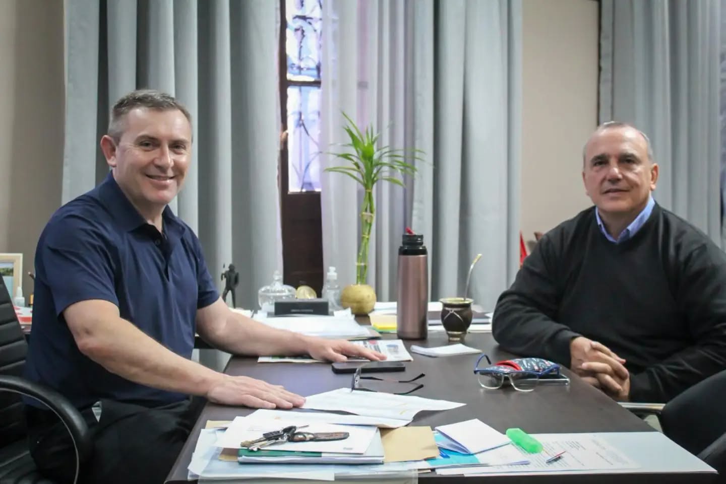 Rodrigo “Pipo” Durán mantuvo reuniones de trabajo con autoridades provinciales