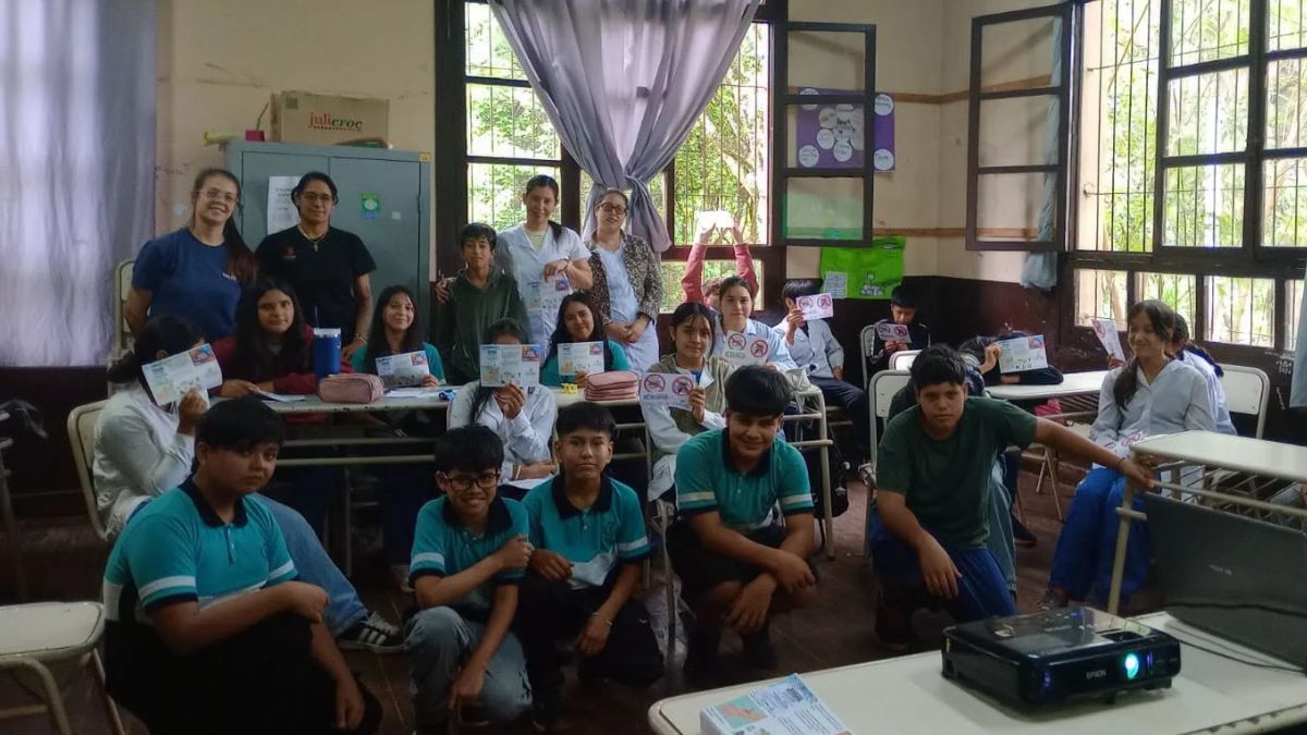 Eldorado refuerza la prevención del dengue con charlas en las escuelas