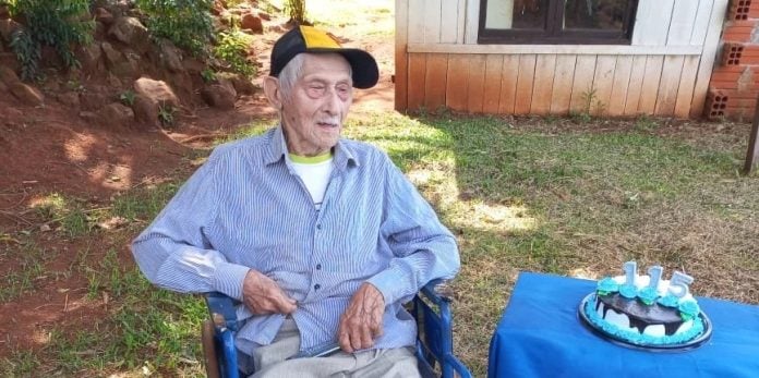 Moisés Álvez con 118 años, el argentino más longevo del mundo