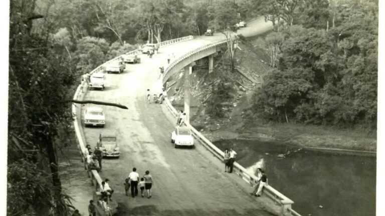 Puente Banana del Piray Guazú en Misiones